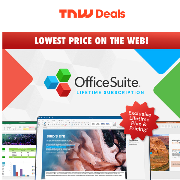 Exclusive Offer ⭐ $39.99 OfficeSuite Lifetime Plan