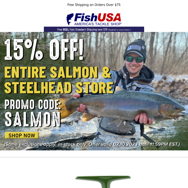 Salmon & Steelhead Savings are Almost Over!