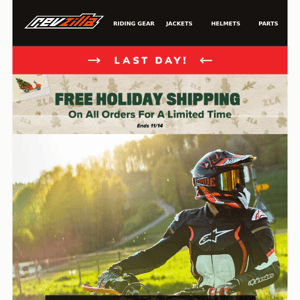 LAST DAY: Free Shipping On ALL Orders!