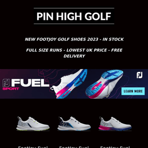 NEW FOOTJOY 2023 GOLF SHOES