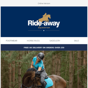 Ride-away Equestrian 🤫 Unmissable offer inside...