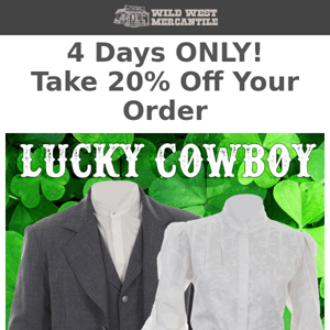 Feeling Lucky Cowboy?!!!