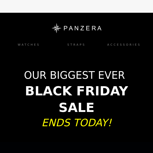 Our BLACK FRIDAY SALE Ends TODAY!