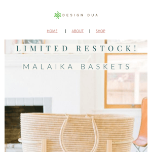 Limited Restock: Malaika & Afia Bassinets 💃