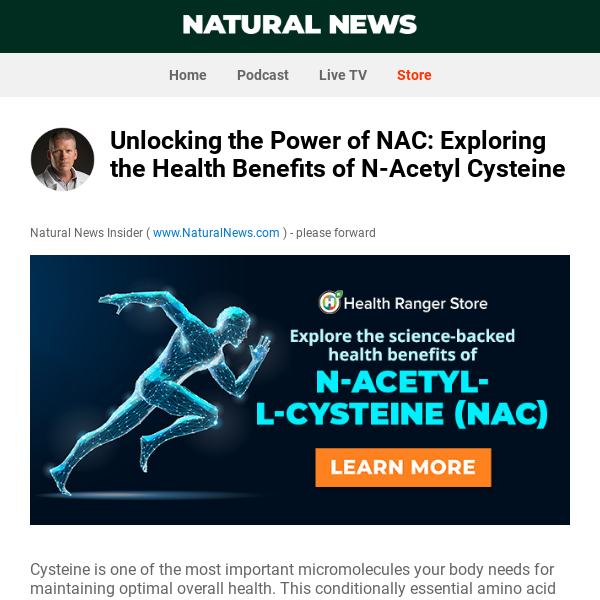 Unlocking the Power of NAC: Exploring the Health Benefits of N-Acetyl Cysteine