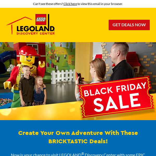 Legoland black 2024 friday deals