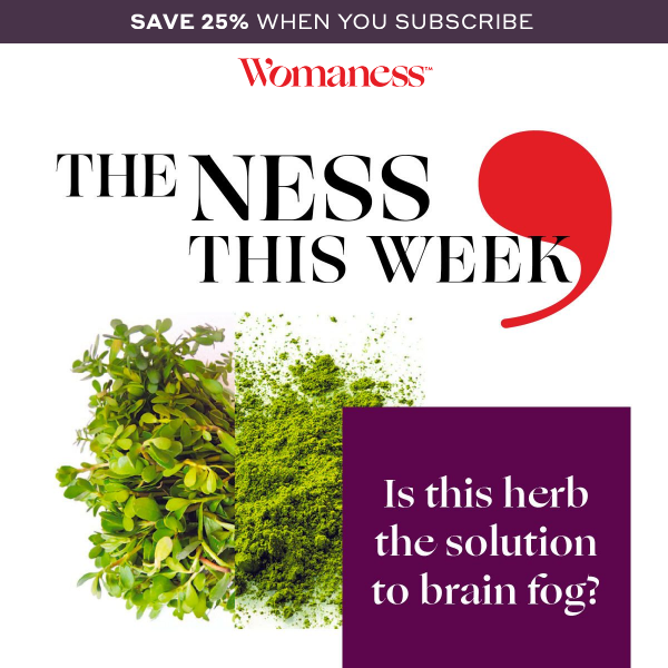 Meet the herb that “fixes” brain fog 🧠