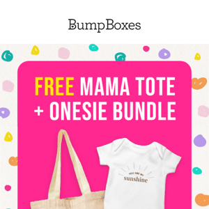 FREE Tote + Onesie in your 1st Box 💝