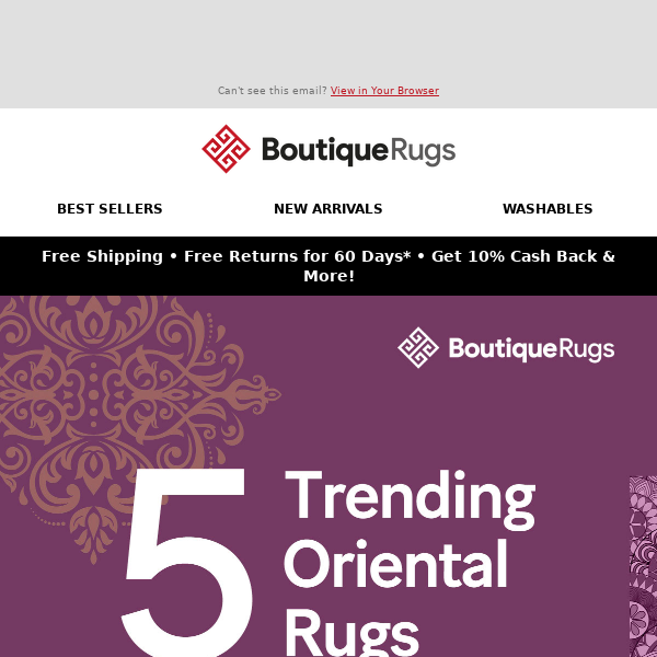 Our Top 5 Oriental Rugs