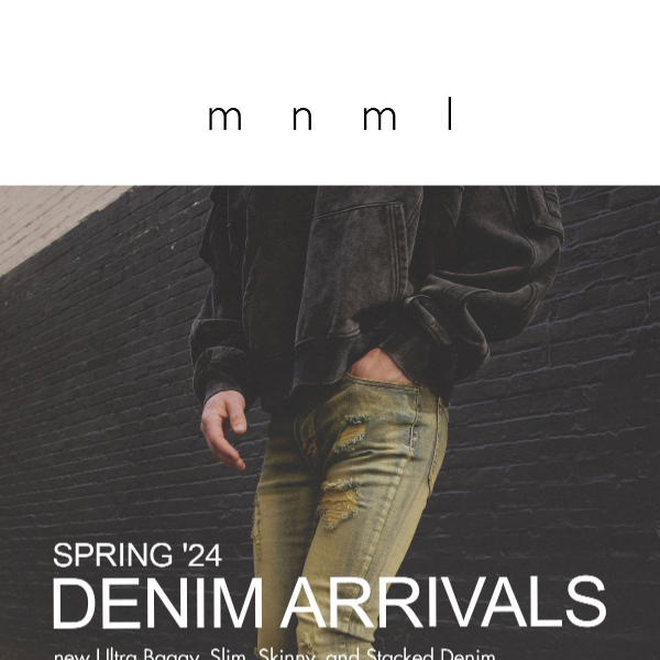 new Spring '24 Denim arrivals 🔥