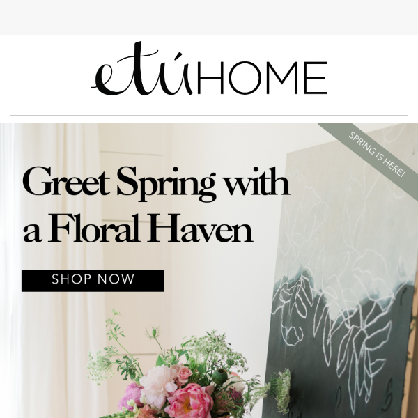 Greet Spring With A Floral Haven