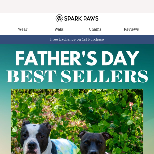 🚨Last Call: 30% Off Father's Day Deals! 🐶