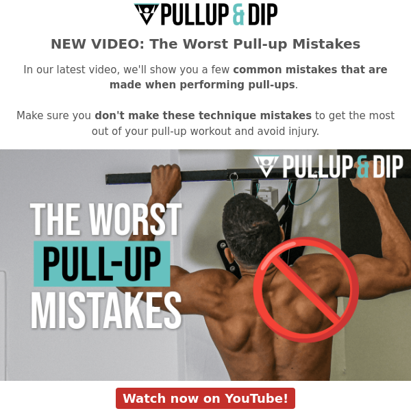Video] Don't do these pull-up mistakes!❌ - Pullup & Dip