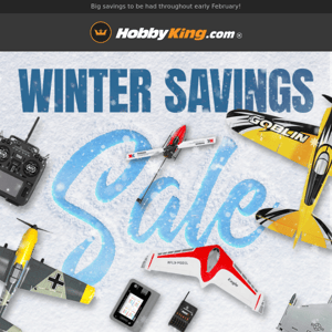 Winter Savings Sale, spend more save more!