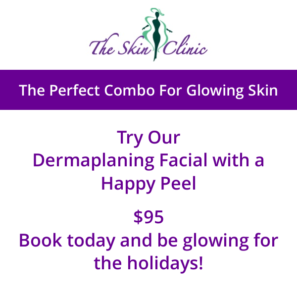 Dermaplaning Facial with a Happy Peel