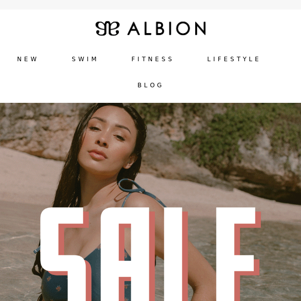 Haven’t rocked an Albion suit? This SALE’S for you!