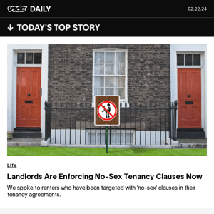 Landlords Are Enforcing No-Sex Tenancy Clauses Now