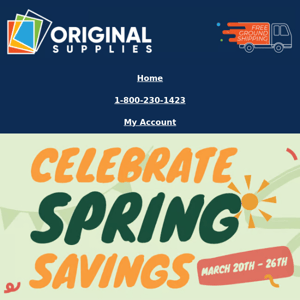 Celebrate Spring with $50 Savings 🐰