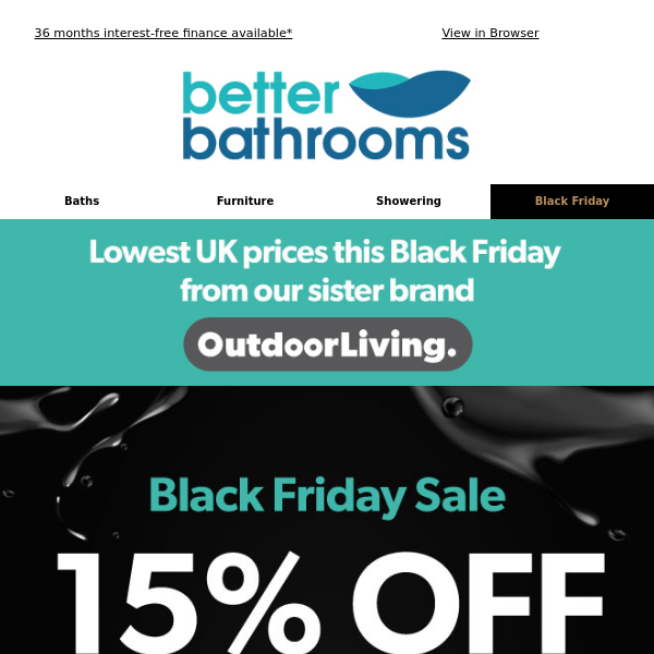 Black Friday offers from our sister brand
