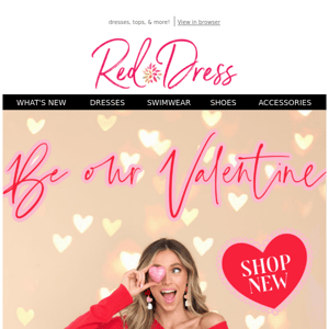 we're head over heels for new V-Day 😍