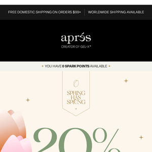 Aprés Spring Sale is Coming! 💅 🌸