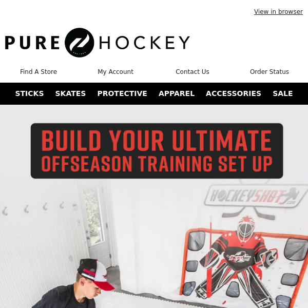 Power Your Workout With The Ultimate Off-Ice Training Tools From Bauer, HockeyShot, SuperDeker & More!