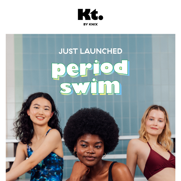 💦 Period Swimwear Is Here 💦 - Knix Teen
