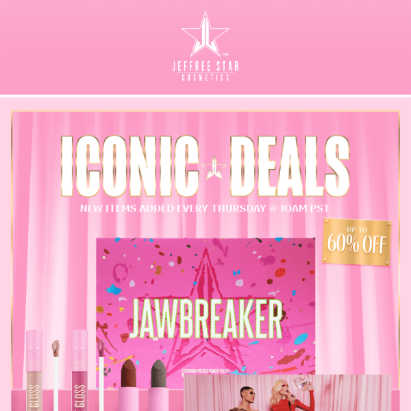 Get to know our Iconic Deals ✨