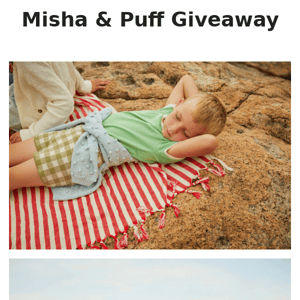 Giveaway extended-win a Misha & Puff Popcorn Sweater!!!