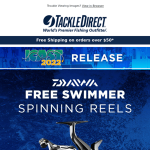 🐟🔥 NEW ARRIVAL! Daiwa Free Swimmer Spinning Reels In-Stock!