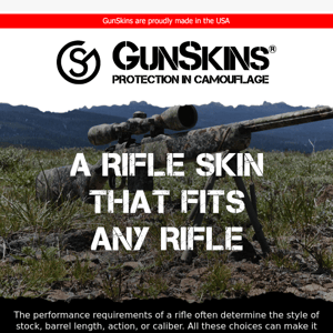 Skins To Cover ANY Rifle