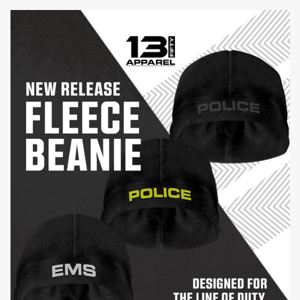 Limited Inventory: On-Duty Fleece Beanies