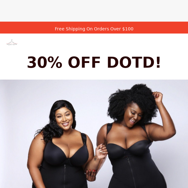 Embrace Your Curves with 30% Off Shapewear!