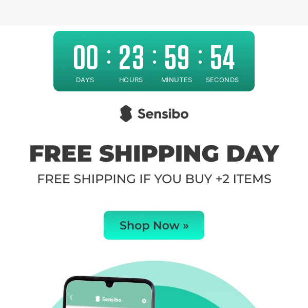 🚚 Free Shipping Today: Enjoy Comfort with Sensibo 🚚