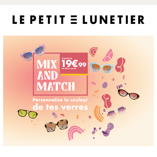 🧡 Mix and Match : personnalise tes verres 💜