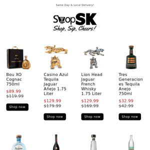 🛑🛑ShopSK ,Tequila, whiskey and your favorite drinks are on Sale