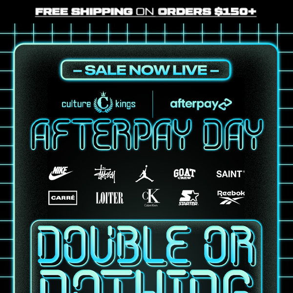 🚨 Afterpay Day Is Here!!! 🚨