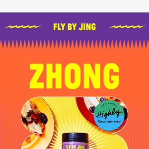 All eyes are on our Zhong Sauce 👀