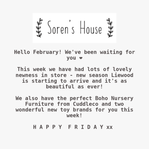 Hello February! New Season Liewood & New Brands! 🌿 - Sorens House
