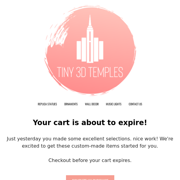 Your cart is about to expire!