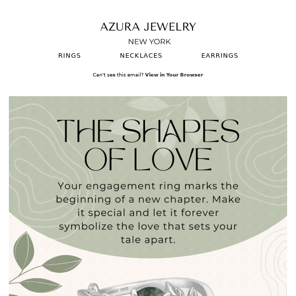 Shape Your Love Story with Your Dream Engagement Ring 💍