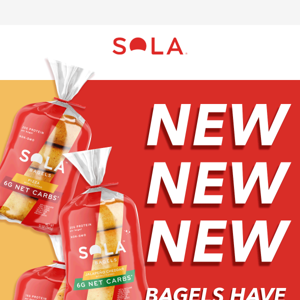 NEW Bagel flavors are here!