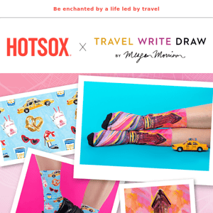 HOTSOX x Travel Write Draw