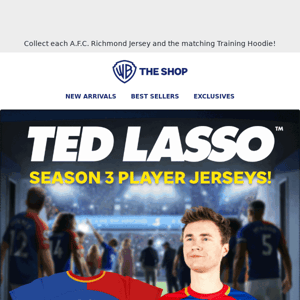 Exclusive Ted Lasso Season 3 Player Jerseys Available Now!