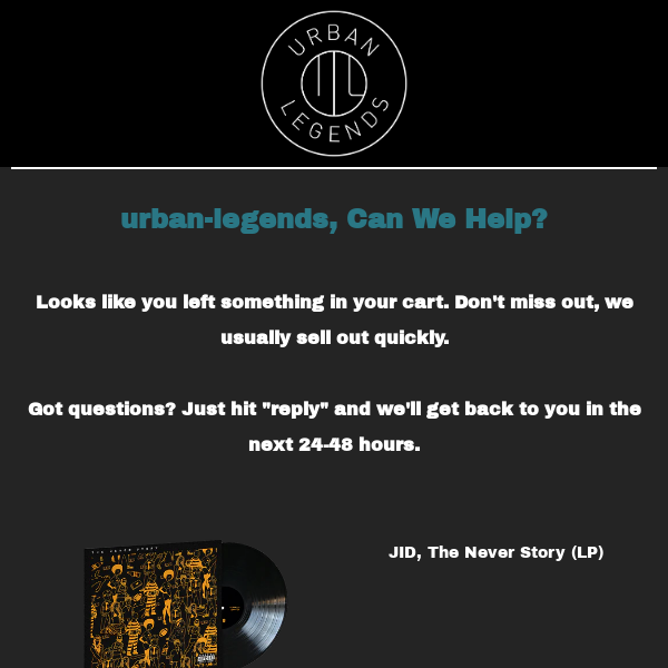 Urban Legends, can we help you?