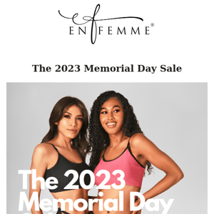 On Now: The 2023 Memorial Day Sale 🌈