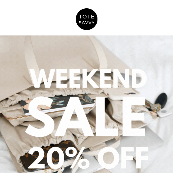 20% Off Long Weekend Sale! ☀️