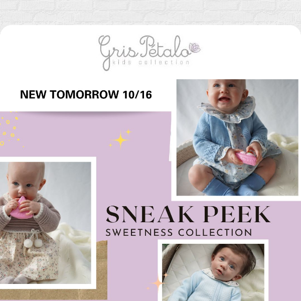 TOMORROW: Sweetness Collection Launch