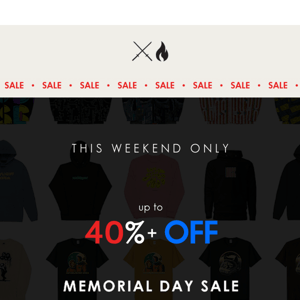 Memorial Day Sale! ⚔️🔥