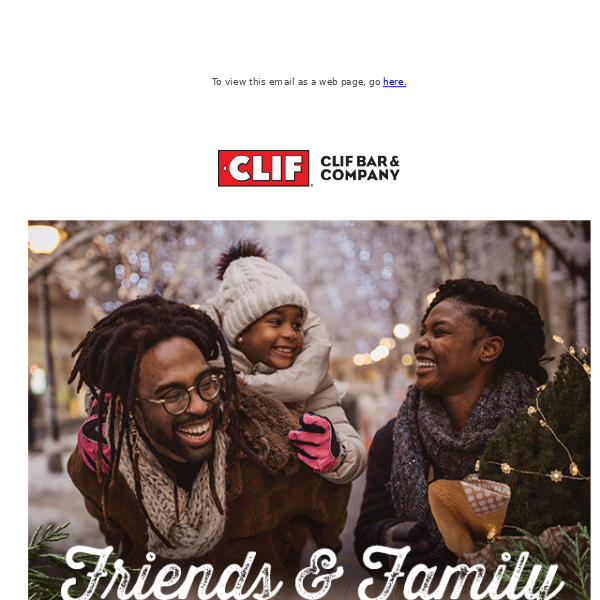 Friends and Family Sale Starts Today - Save 15%